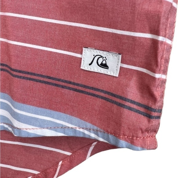 Quicksilver Classic Striped Button Down Shirt - Picture 3 of 9